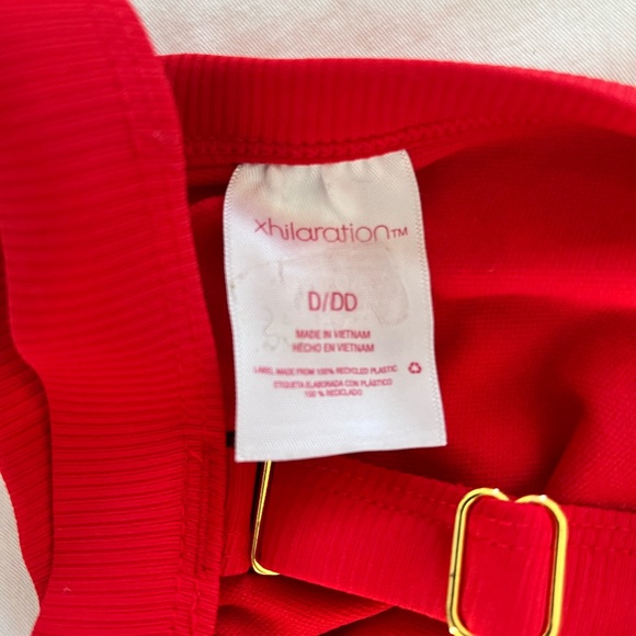 Cute red bathing suit by Xhilaration! - Picture 2 of 3